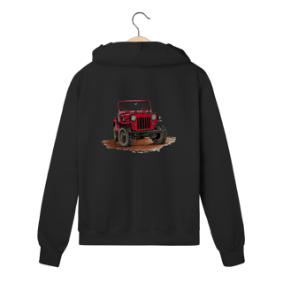 Nome do produto Willys Cj3 | Moletom Zíper