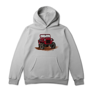 Nome do produto Willys Cj3 | Moletom Canguru