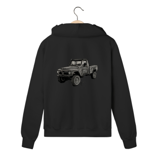 Nome do produto F75 | Moletom Zíper