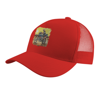 Nome do produto Africa Twin Dakar | Boné Prime com tela