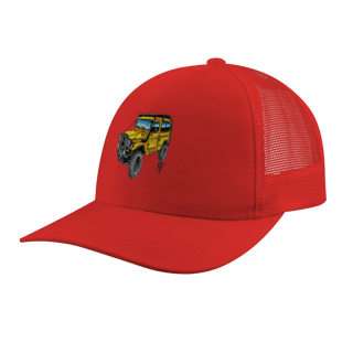 Nome do produto Toyota Bandeirante | Boné Americano com Tela