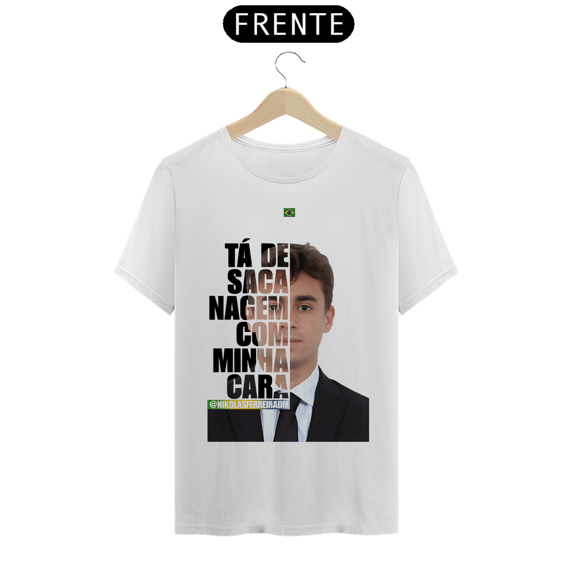 T-Shirt Quality - Falas - Nikolas Ferreira.