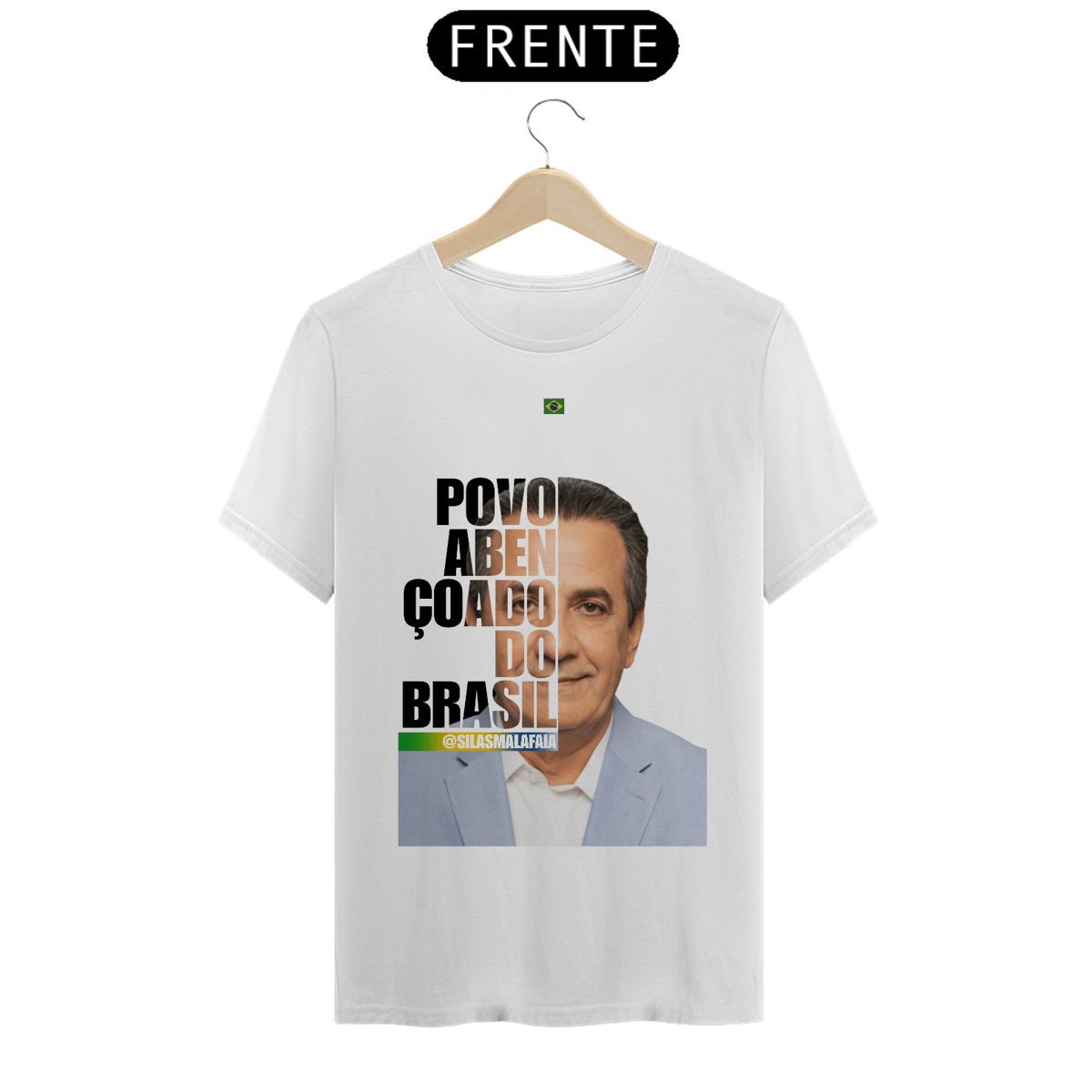 Nome do produto: T-Shirt Quality - falas - Silas Malafaia.
