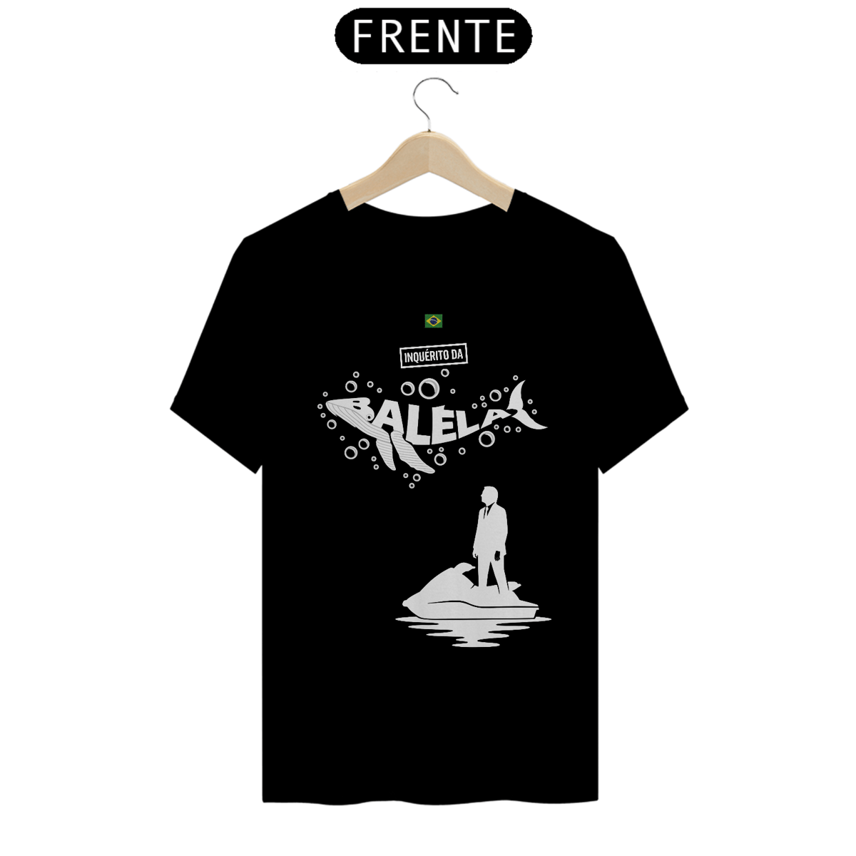 Nome do produto: T-Shirt Quality - Baleia ou Balela?
