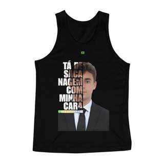 Nome do produto Regata Masculina Quality - Nikolas Ferreira.