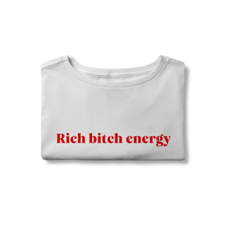 Nome do produto rich bitch energy (cropped)