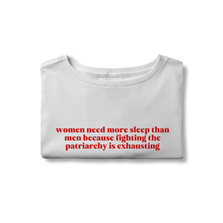 Nome do produto women need more sleep (cropped)