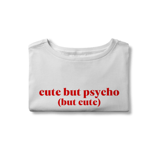 Nome do produto cute but psycho (cropped)