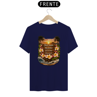 Nome do produto Camiseta T-Shirt - Palavras de Poder - Plumérias