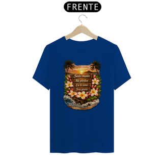 Nome do produto Camiseta T-Shirt - Palavras de Poder - Plumérias