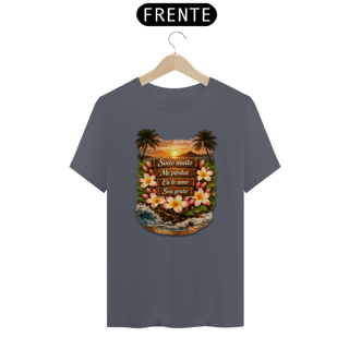 Nome do produto Camiseta T-Shirt - Palavras de Poder - Plumérias