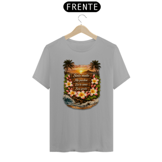 Nome do produto Camiseta T-Shirt - Palavras de Poder - Plumérias