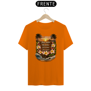 Nome do produto Camiseta T-Shirt - Palavras de Poder - Plumérias
