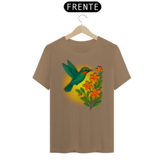Nome do produto Camiseta T-Shirt - Purifique Com Colibri e Vibre Prosperidade