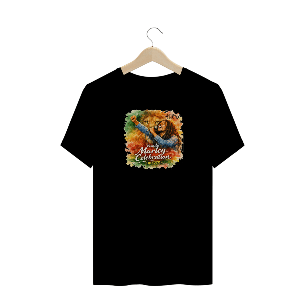 Nome do produto: Camiseta Plus Size - Positive - Banda Marley Celebration Tributo