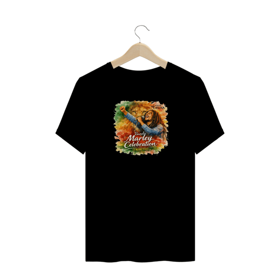 Camiseta Plus Size - Positive - Banda Marley Celebration Tributo