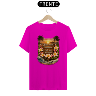 Nome do produto Camiseta T-Shirt - Palavras de Poder - Plumérias