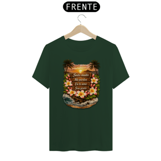Nome do produto Camiseta T-Shirt - Palavras de Poder - Plumérias