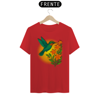 Nome do produto Camiseta T-Shirt - Purifique Com Colibri e Vibre Prosperidade