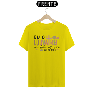 Nome do produto T-Shirt Unissex - Eu o louvarei 