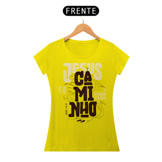 Nome do produto T-Shirt Feminina - Jesus é o caminho