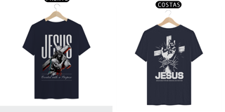 Nome do produto T-Shirt Unissex Premium -  Jesus Não Morreu 