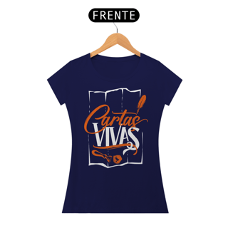 Nome do produto T-Shirt Feminina - Cartas Vivas