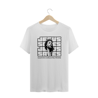 Nome do produto T-Shirt Unissex Plus Size - Jesus Saves