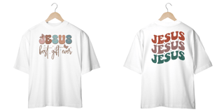Nome do produto T-Shirt Oversized Unissex - Jesus best after ever