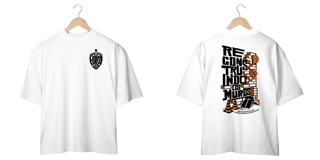 Nome do produto T-Shirt Oversized Unissex - Reconstruindo os muros