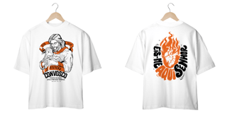 Nome do produto T-Shirt Oversized Unissex - Eis que estou convosco
