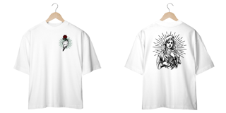 Nome do produto T-Shirt Oversized Unissex - Glória Glória Glória 