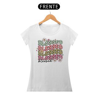 Nome do produto T-Shirt Feminina - Blessed