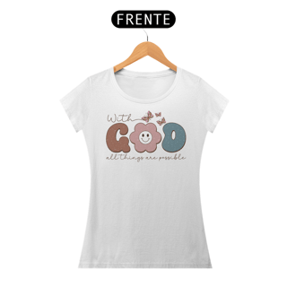 Nome do produto T-Shirt Feminina - Whit God