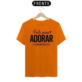 Nome do produto T-Shirt Unissex - Feito para adorar