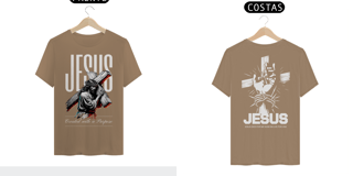 Nome do produto T-Shirt Unissex Premium -  Jesus Não Morreu 