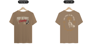 Nome do produto T-Shirt Unissex Premium - Pray without ceasing