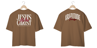 Nome do produto T-Shirt Oversized Unissex - Jesus Christ