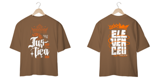 Nome do produto T-Shirt Oversized Unissex - Justiça