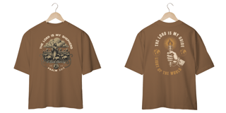Nome do produto T-Shirt Oversized Unissex - The lord is my shephered