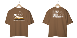 Nome do produto T-Shirt Oversized Unissex - Missão