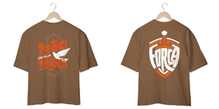 Nome do produto T-Shirt Oversized Unissex - Revestidos da sua presença  (2)