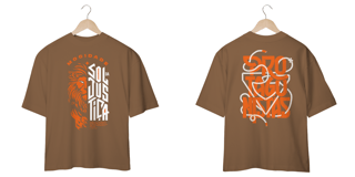 Nome do produto T-Shirt Oversized Unissex - Sol da justiça 