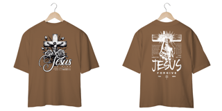 Nome do produto T-Shirt Oversized Unissex - Jesus is king