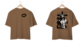 Nome do produto T-Shirt Oversized Unissex - Jesus may godbless ou