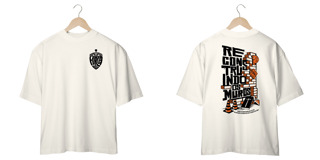 Nome do produto T-Shirt Oversized Unissex - Reconstruindo os muros