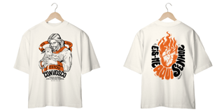 Nome do produto T-Shirt Oversized Unissex - Eis que estou convosco