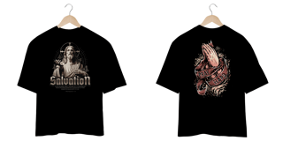 Nome do produto T-Shirt Oversized Unissex - Salvation