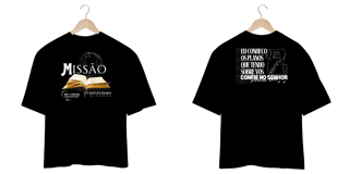 Nome do produto T-Shirt Oversized Unissex - Missão