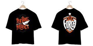 Nome do produto T-Shirt Oversized Unissex - Revestidos da sua presença  (2)